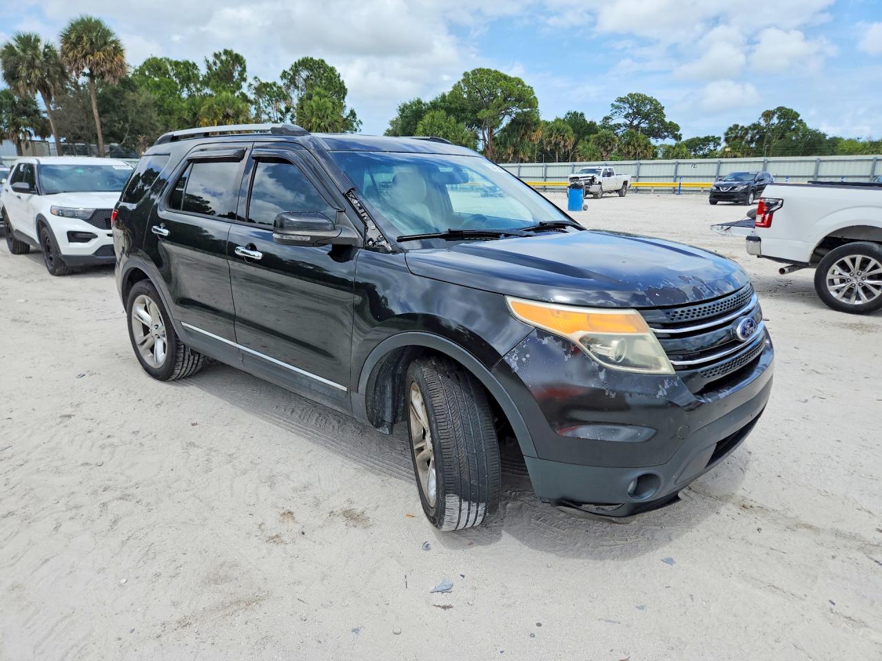 2015 Ford Explorer Limited Черный vin: 1FM5K7F80FGB98211