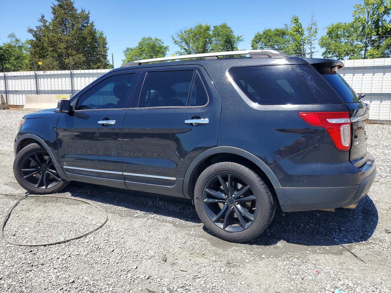 2015 Ford Explorer Limited Black vin: 1FM5K7F80FGC40702
