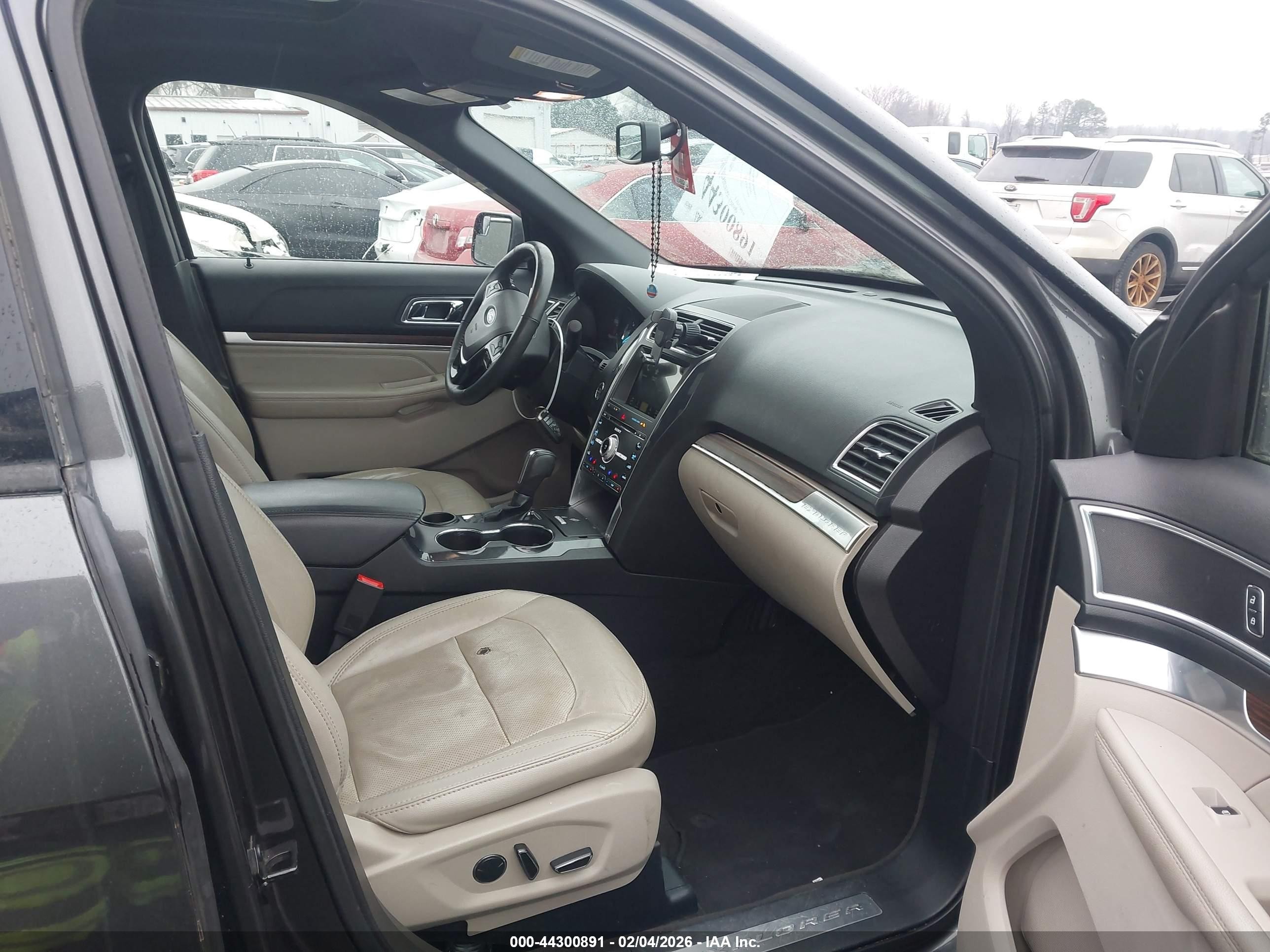 2018 Ford Explorer Limited Серый vin: 1FM5K7F80JGB11366