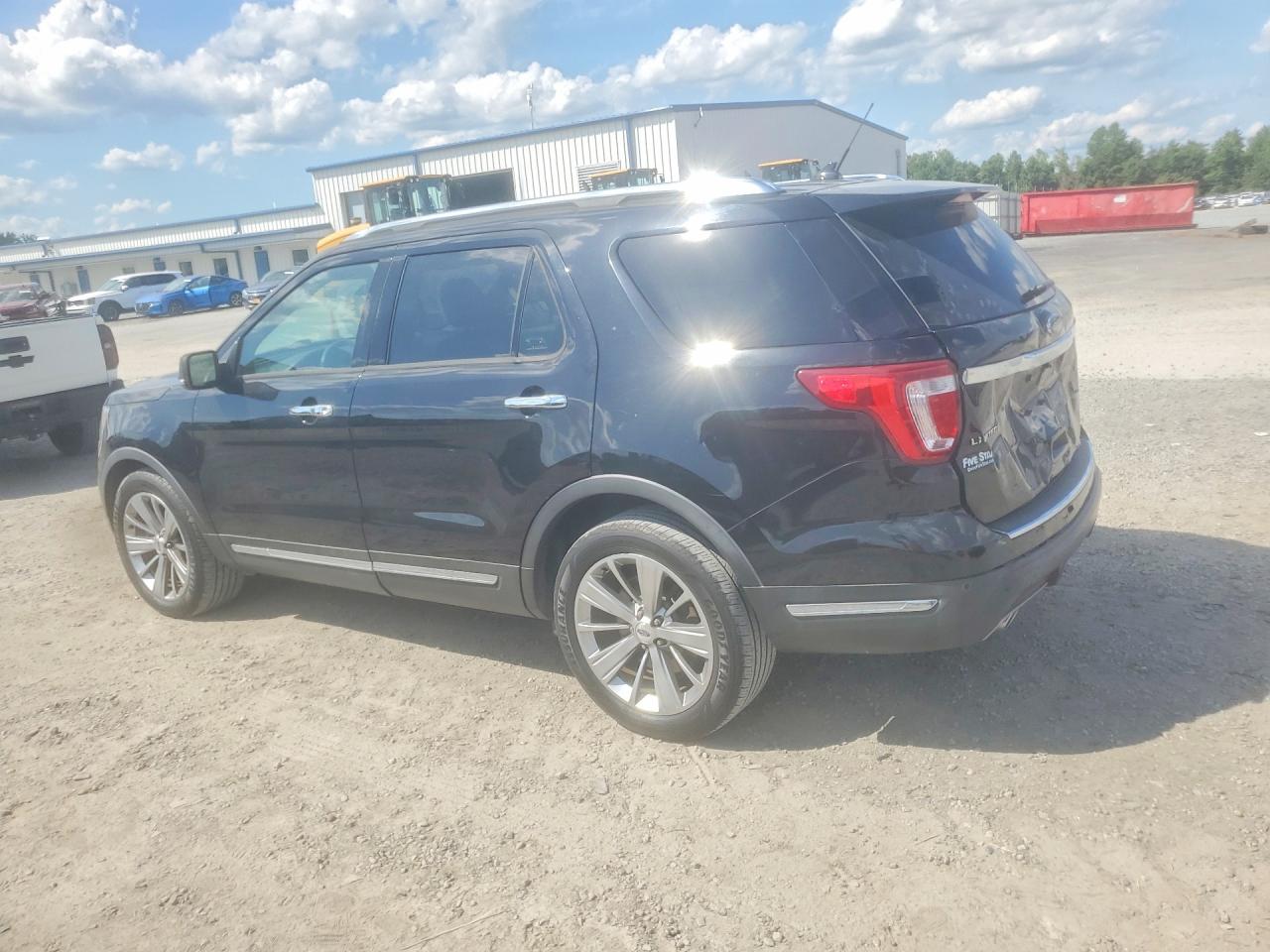 2019 Ford Explorer Limited Black vin: 1FM5K7F80KGA26688