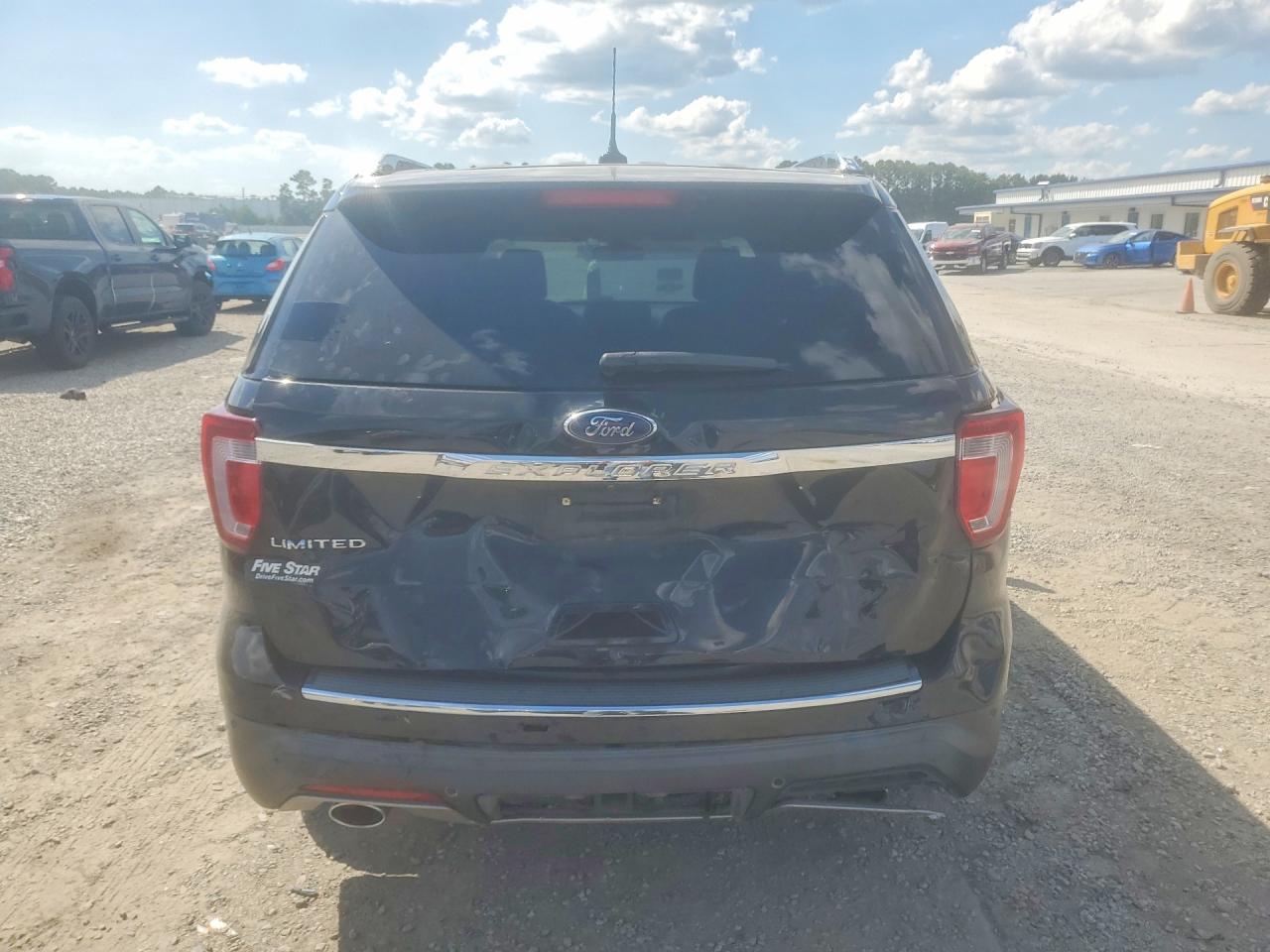 2019 Ford Explorer Limited Black vin: 1FM5K7F80KGA26688