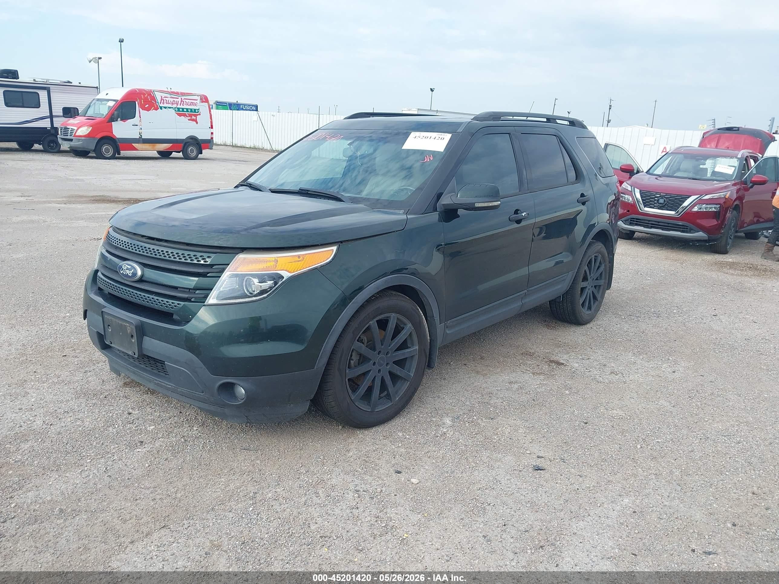2013 Ford Explorer Limited Green vin: 1FM5K7F81DGA21115