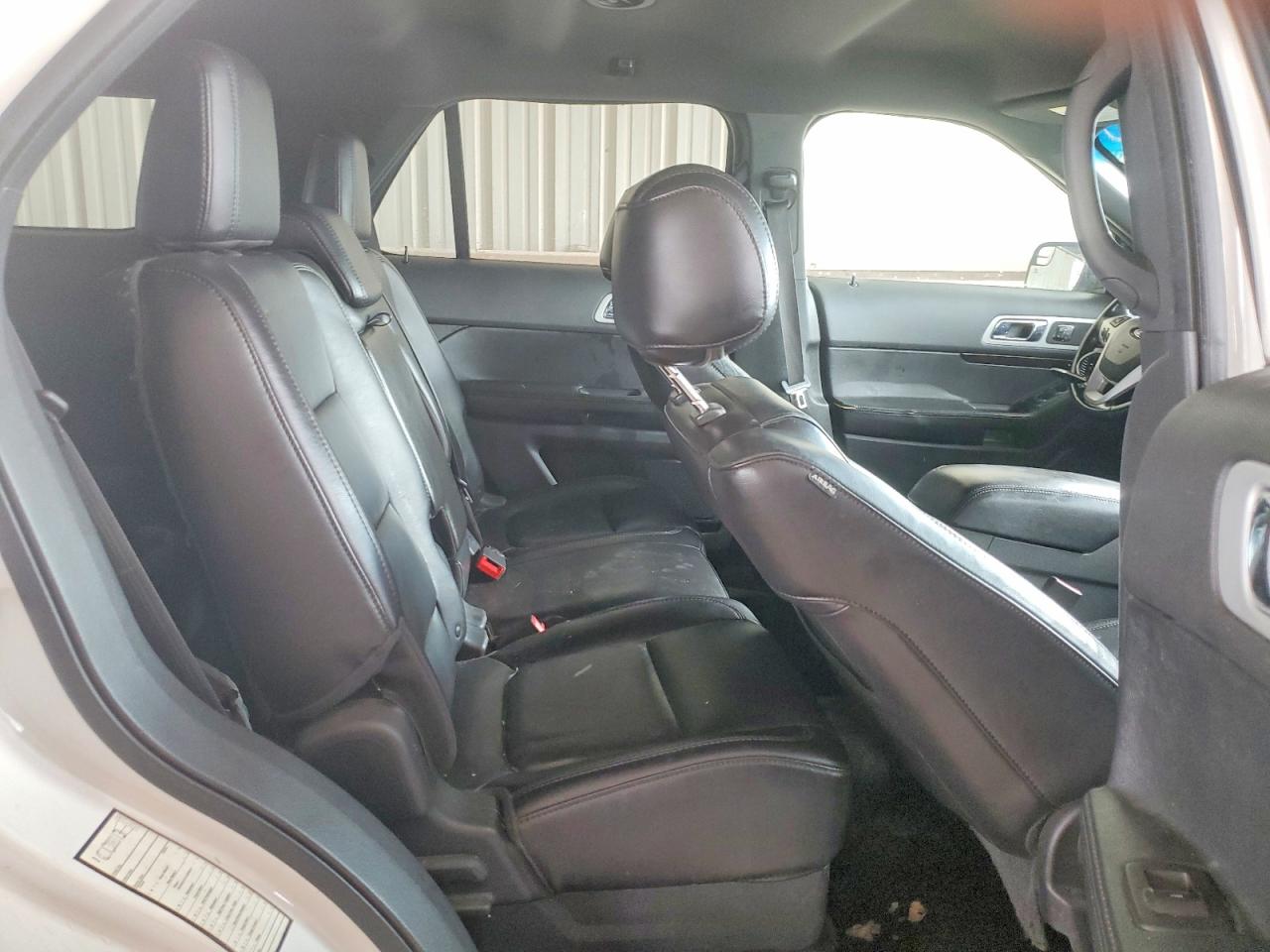 2013 Ford Explorer Limited White vin: 1FM5K7F81DGA55619