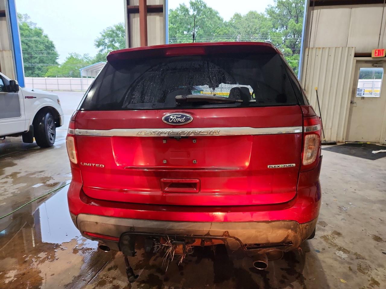 2013 Ford Explorer Limited Burgundy vin: 1FM5K7F81DGA96266