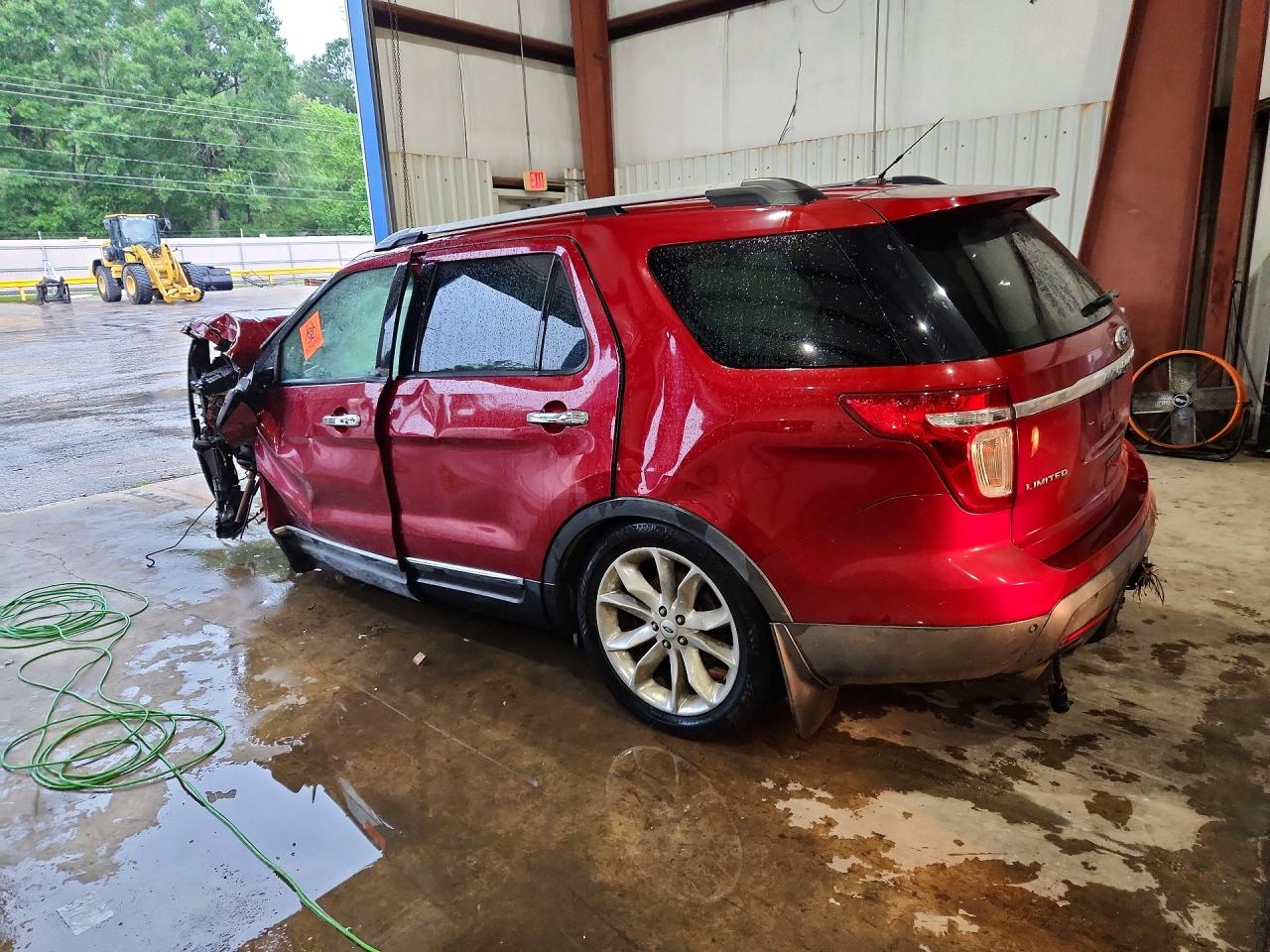 2013 Ford Explorer Limited Burgundy vin: 1FM5K7F81DGA96266