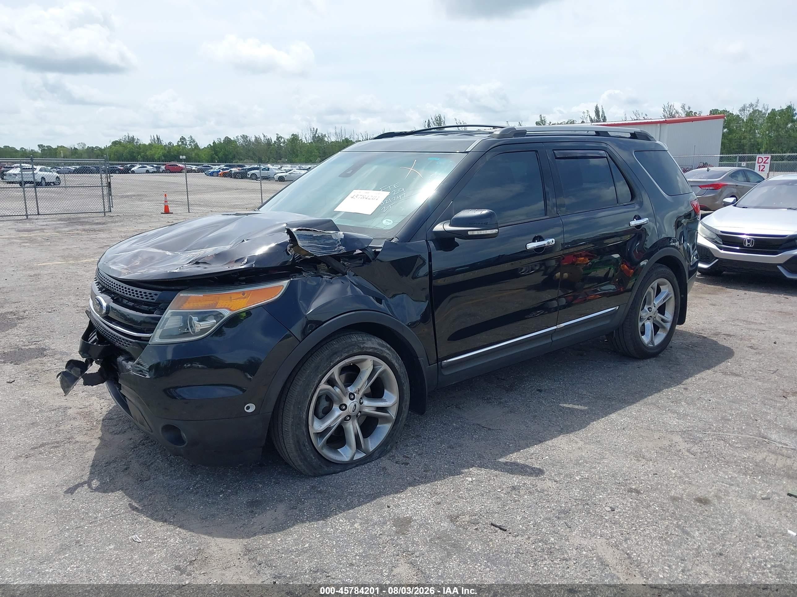 2013 Ford Explorer Limited Black vin: 1FM5K7F81DGB21747