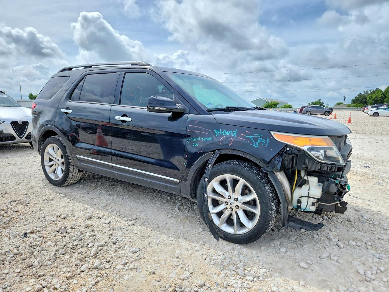 2013 Ford Explorer Limited Черный vin: 1FM5K7F81DGB33574