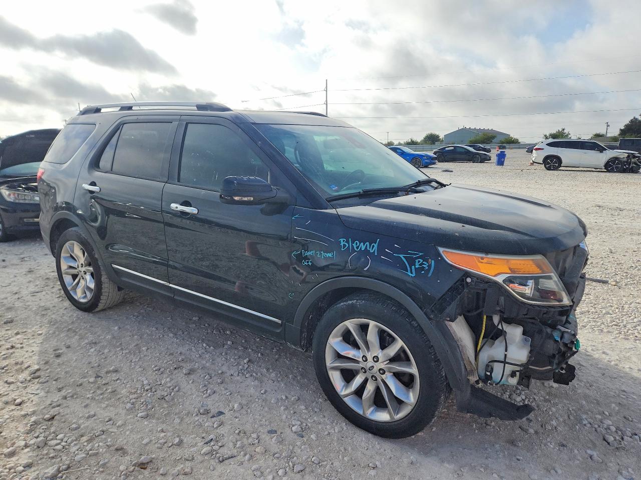2013 Ford Explorer Limited Черный vin: 1FM5K7F81DGB33574