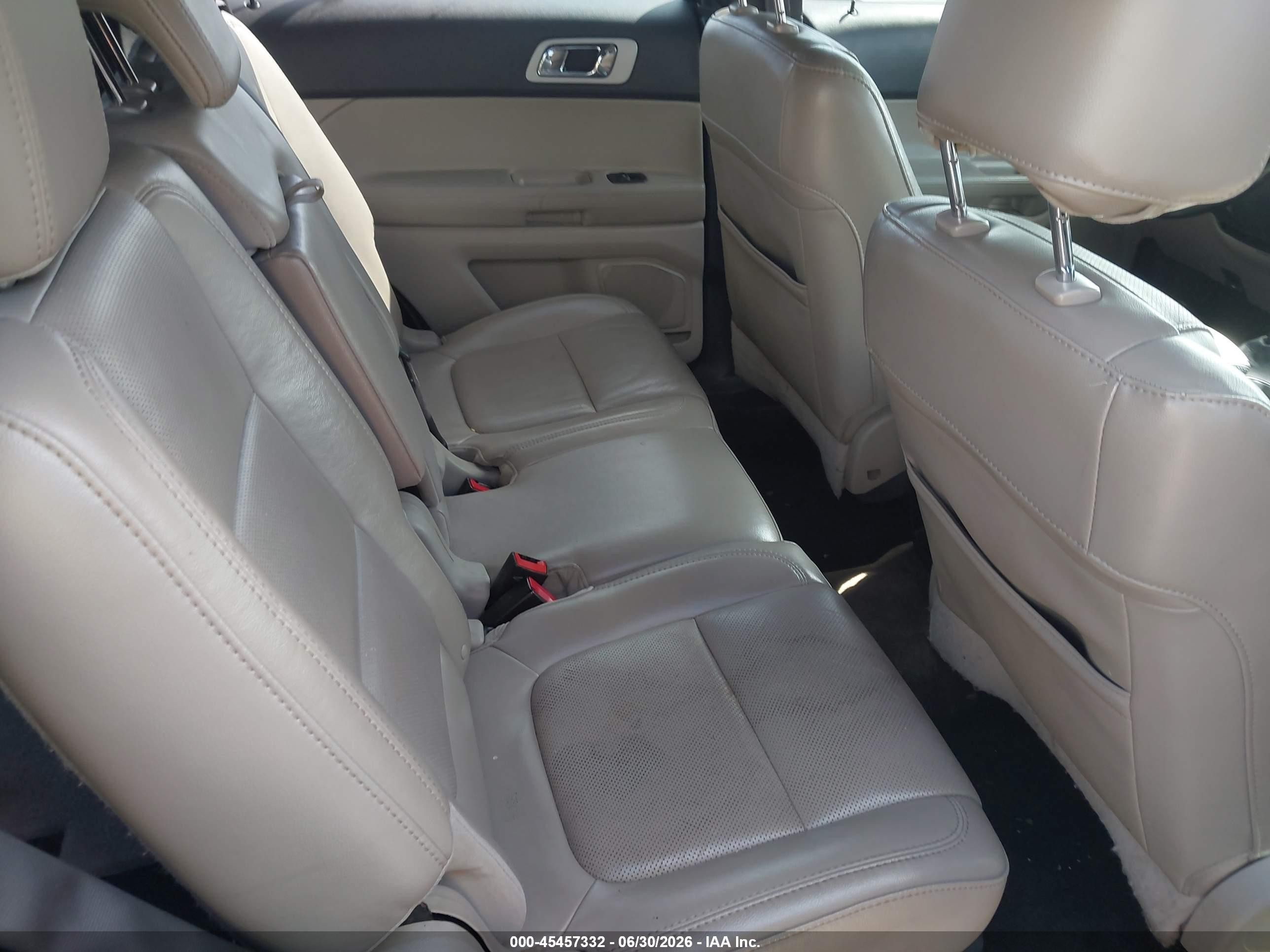 2013 Ford Explorer Limited Gray vin: 1FM5K7F81DGC28331