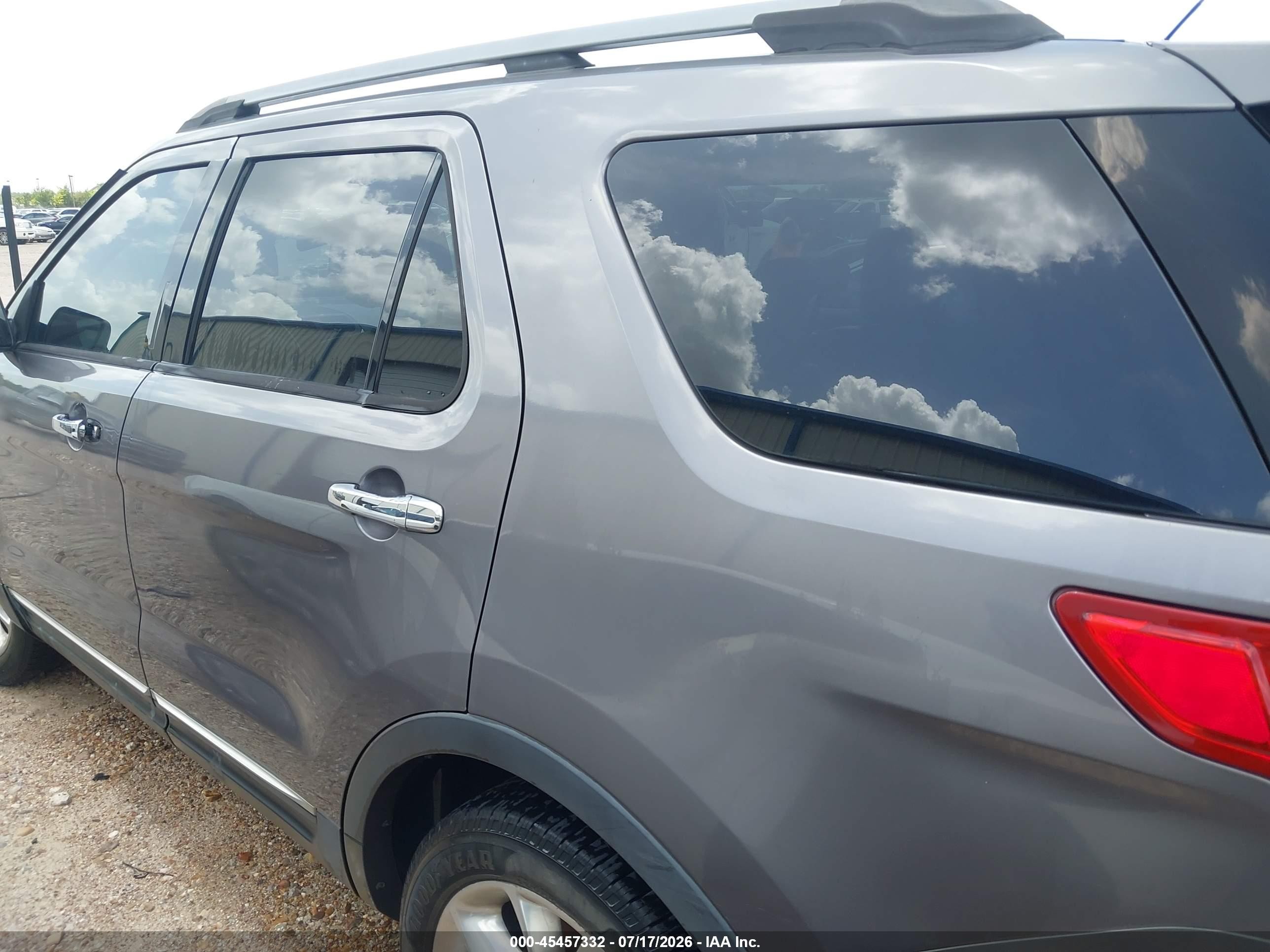 2013 Ford Explorer Limited Gray vin: 1FM5K7F81DGC28331
