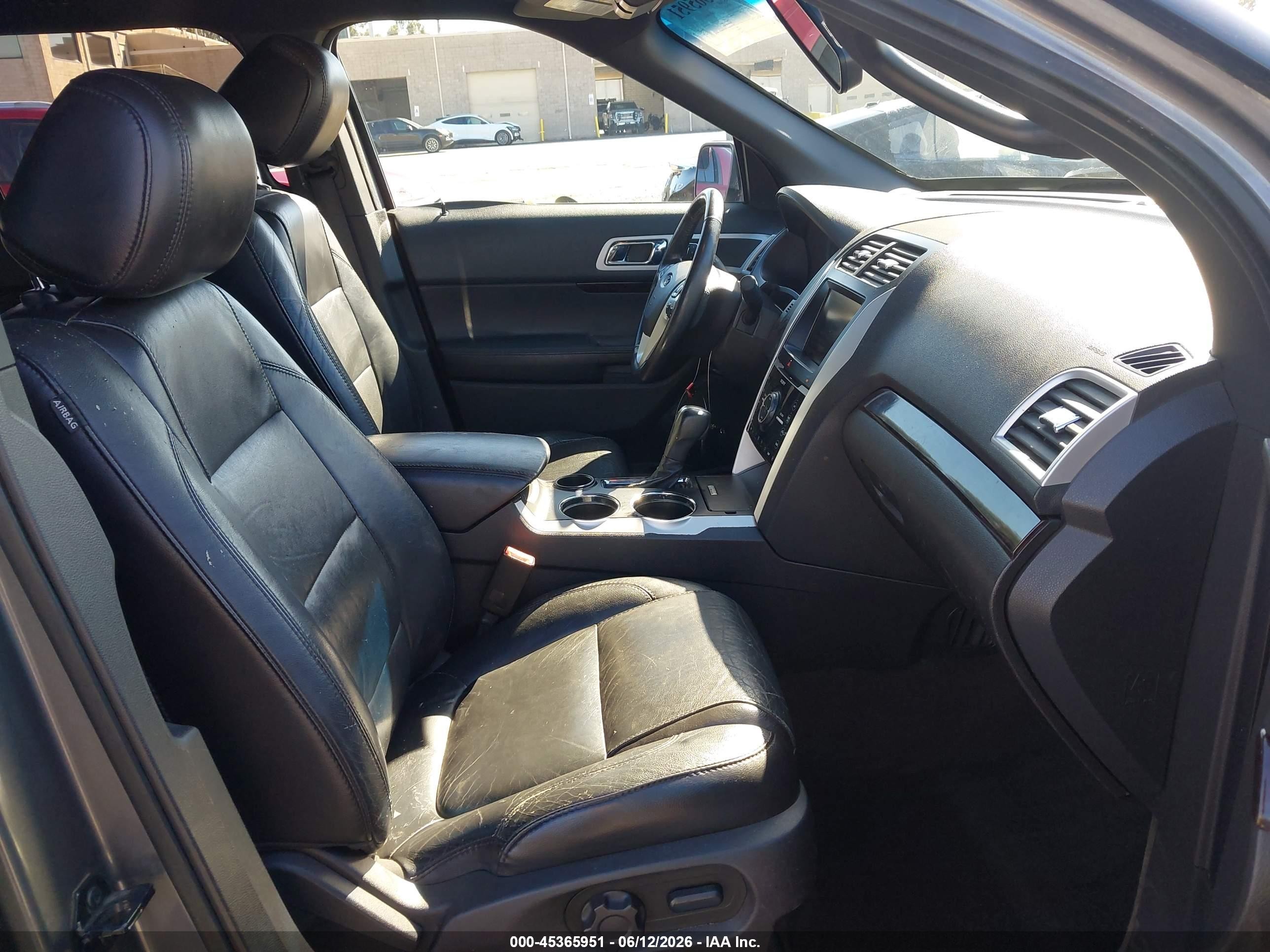 2013 Ford Explorer Limited Gray vin: 1FM5K7F81DGC72510