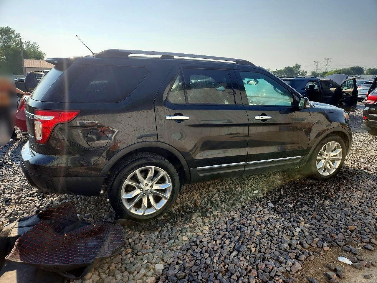 2014 Ford Explorer Limited Black vin: 1FM5K7F81EGA08169