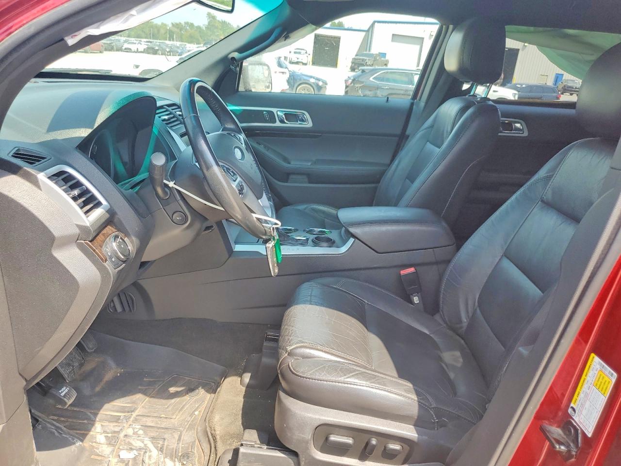 2014 Ford Explorer Limited Красный vin: 1FM5K7F81EGA44475