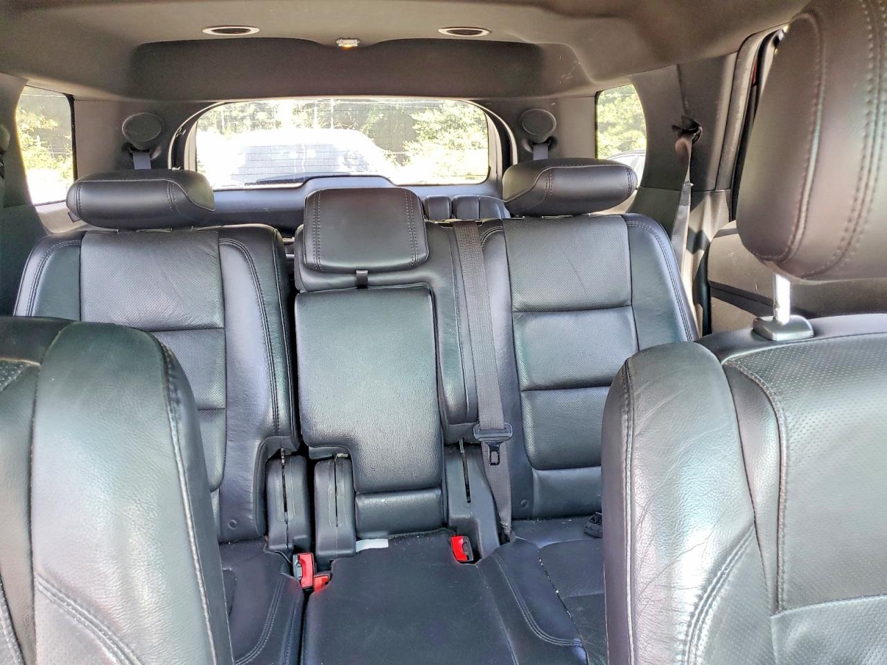 2014 Ford Explorer Limited Orange vin: 1FM5K7F81EGA97015