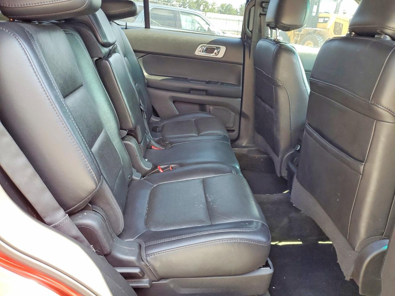 2014 Ford Explorer Limited Orange vin: 1FM5K7F81EGA97015