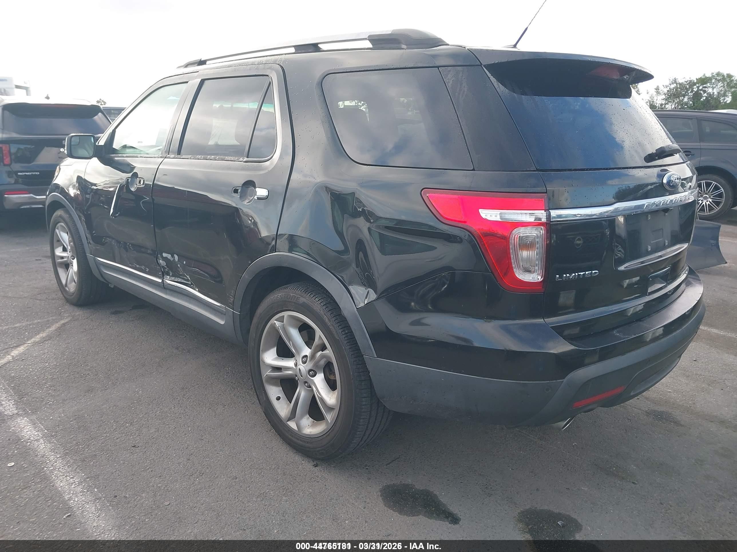2014 Ford Explorer Limited Black vin: 1FM5K7F81EGB39182