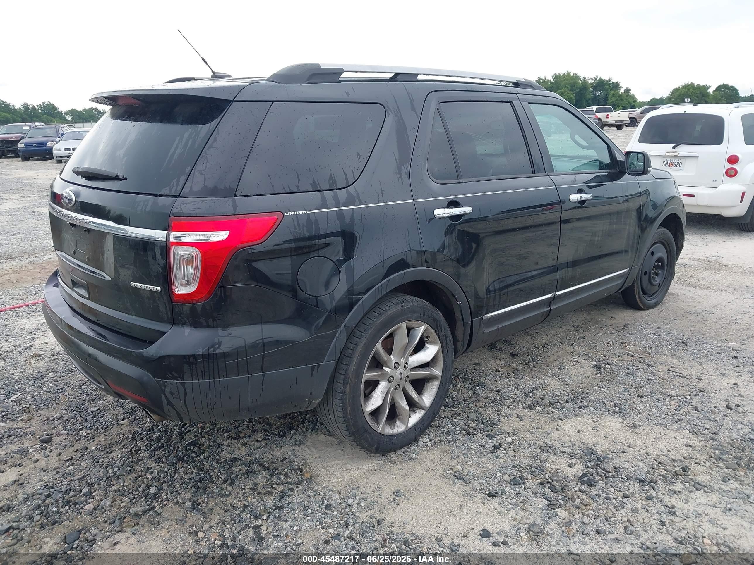 2014 Ford Explorer Limited Черный vin: 1FM5K7F81EGB77060