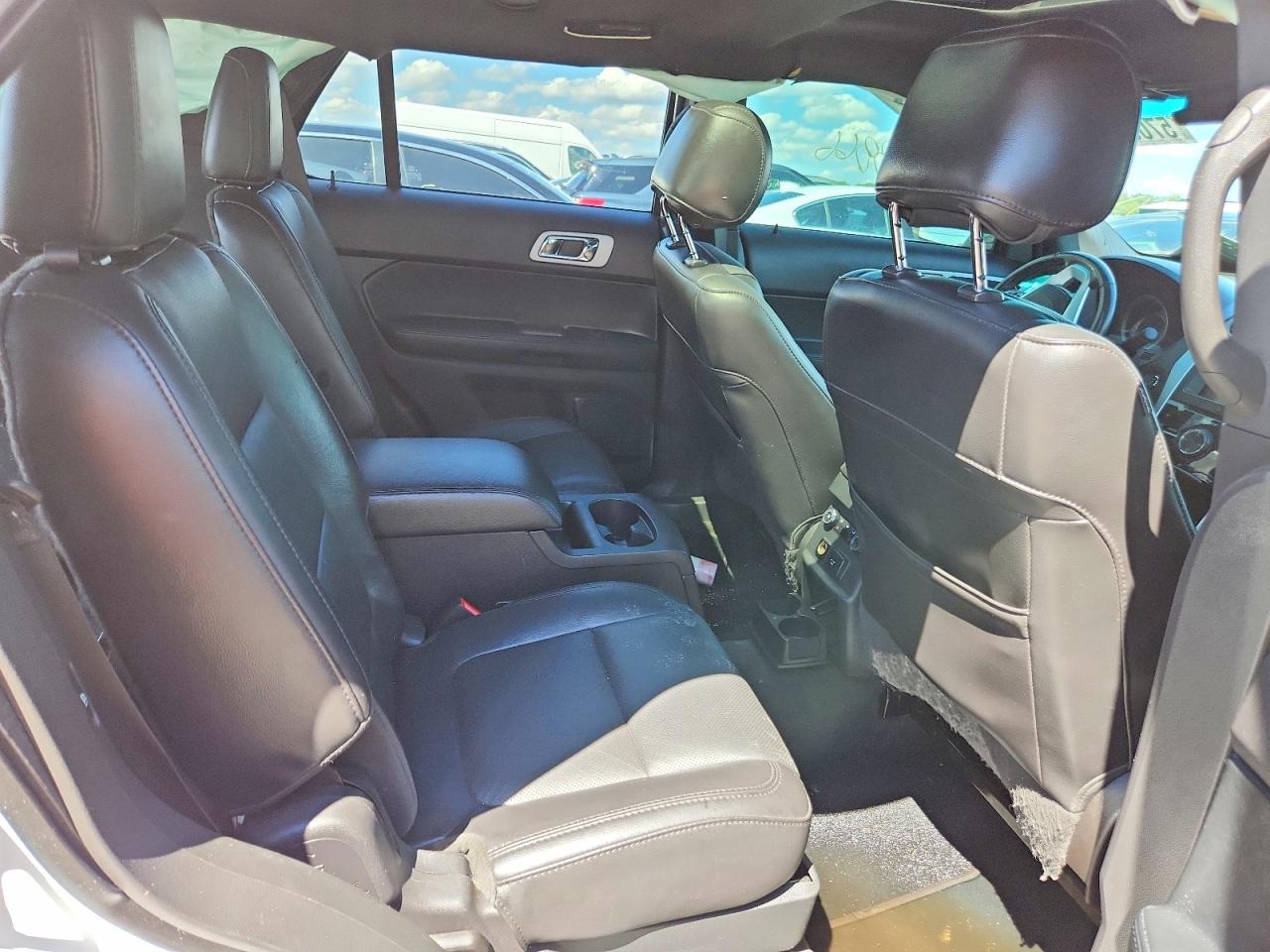 2014 Ford Explorer Limited White vin: 1FM5K7F81EGC22871