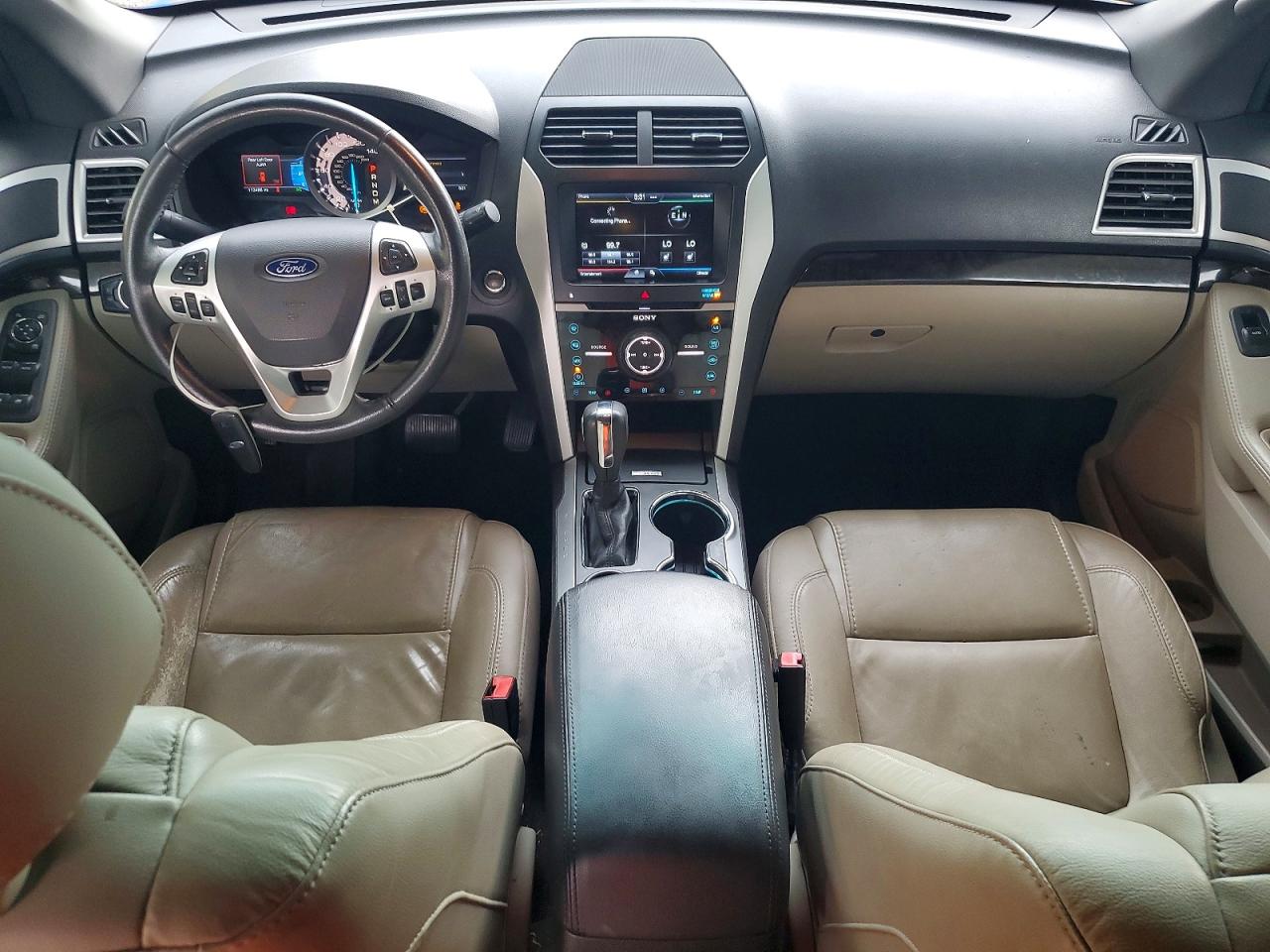 2014 Ford Explorer Limited Gray vin: 1FM5K7F81EGC48984