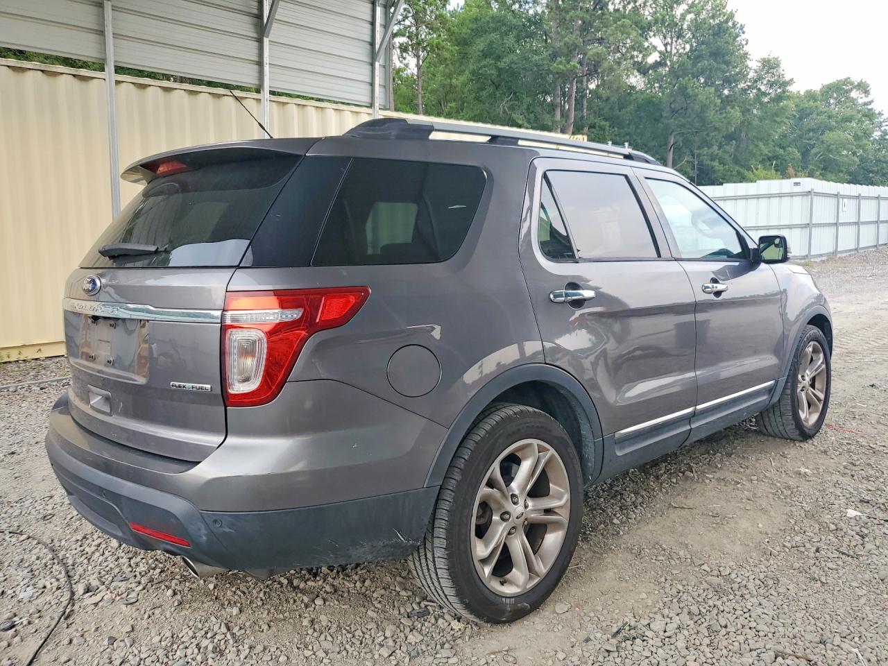 2014 Ford Explorer Limited Gray vin: 1FM5K7F81EGC48984