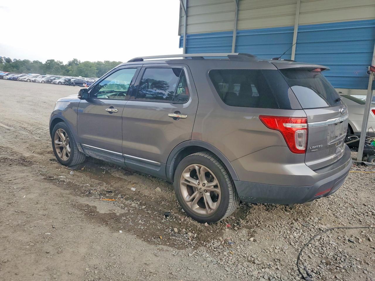 2014 Ford Explorer Limited Gray vin: 1FM5K7F81EGC48984
