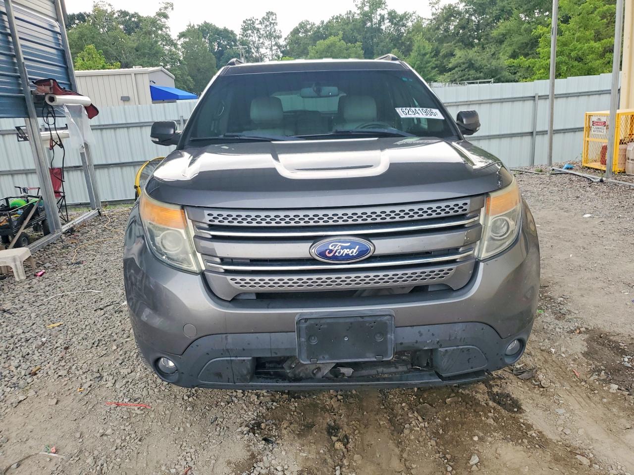 2014 Ford Explorer Limited Gray vin: 1FM5K7F81EGC48984