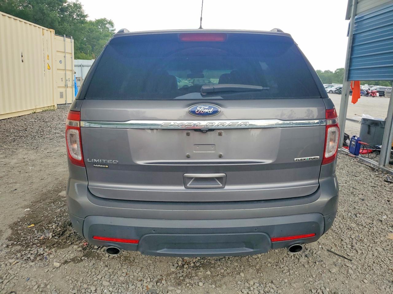 2014 Ford Explorer Limited Gray vin: 1FM5K7F81EGC48984