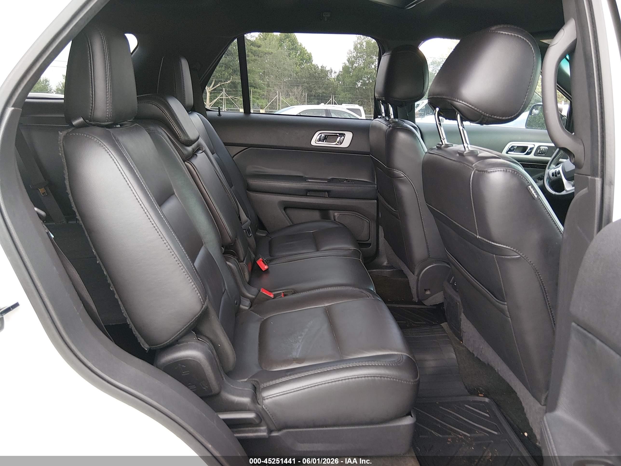 2015 Ford Explorer Limited Белый vin: 1FM5K7F81FGA10392
