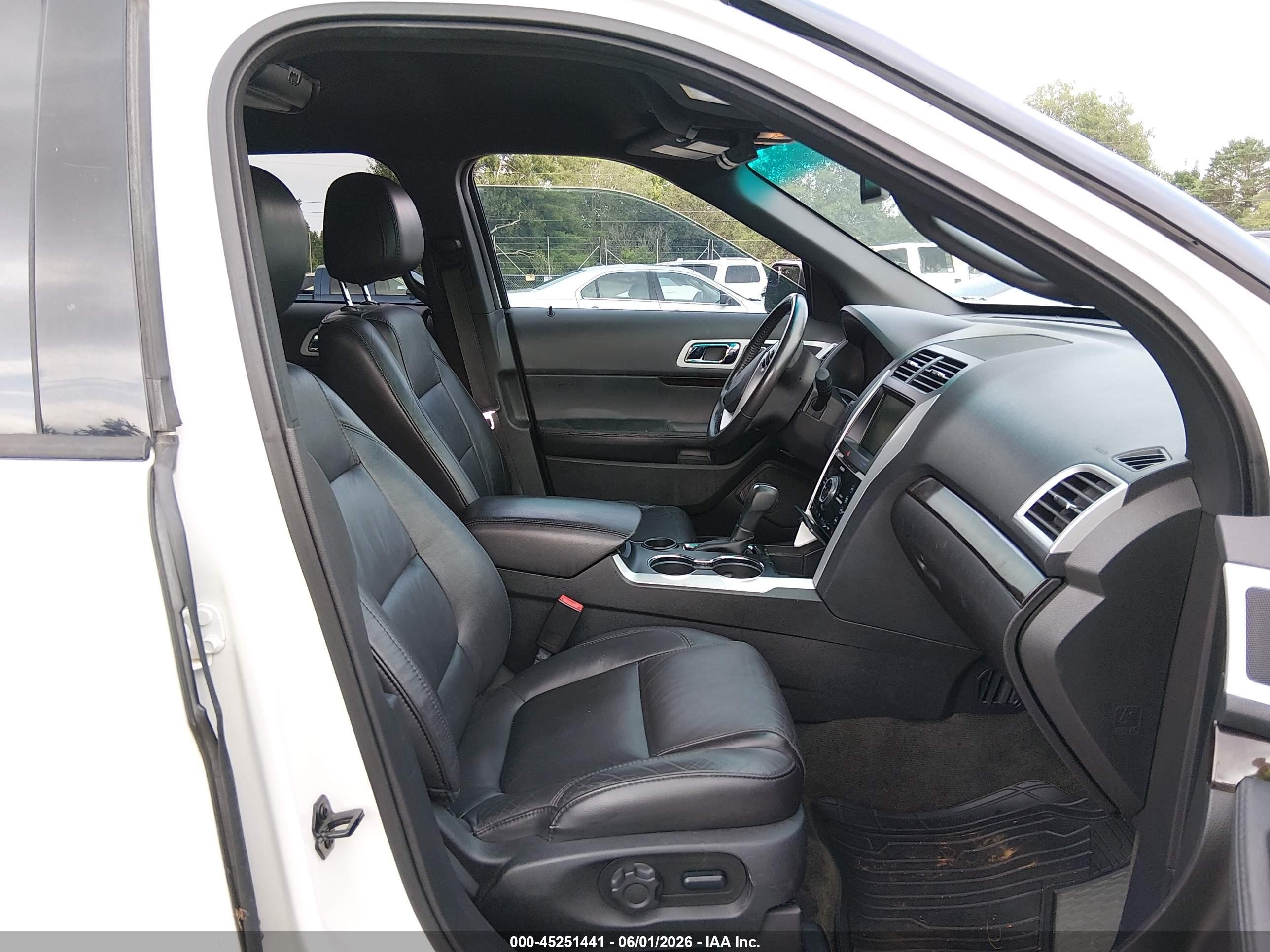 2015 Ford Explorer Limited Белый vin: 1FM5K7F81FGA10392