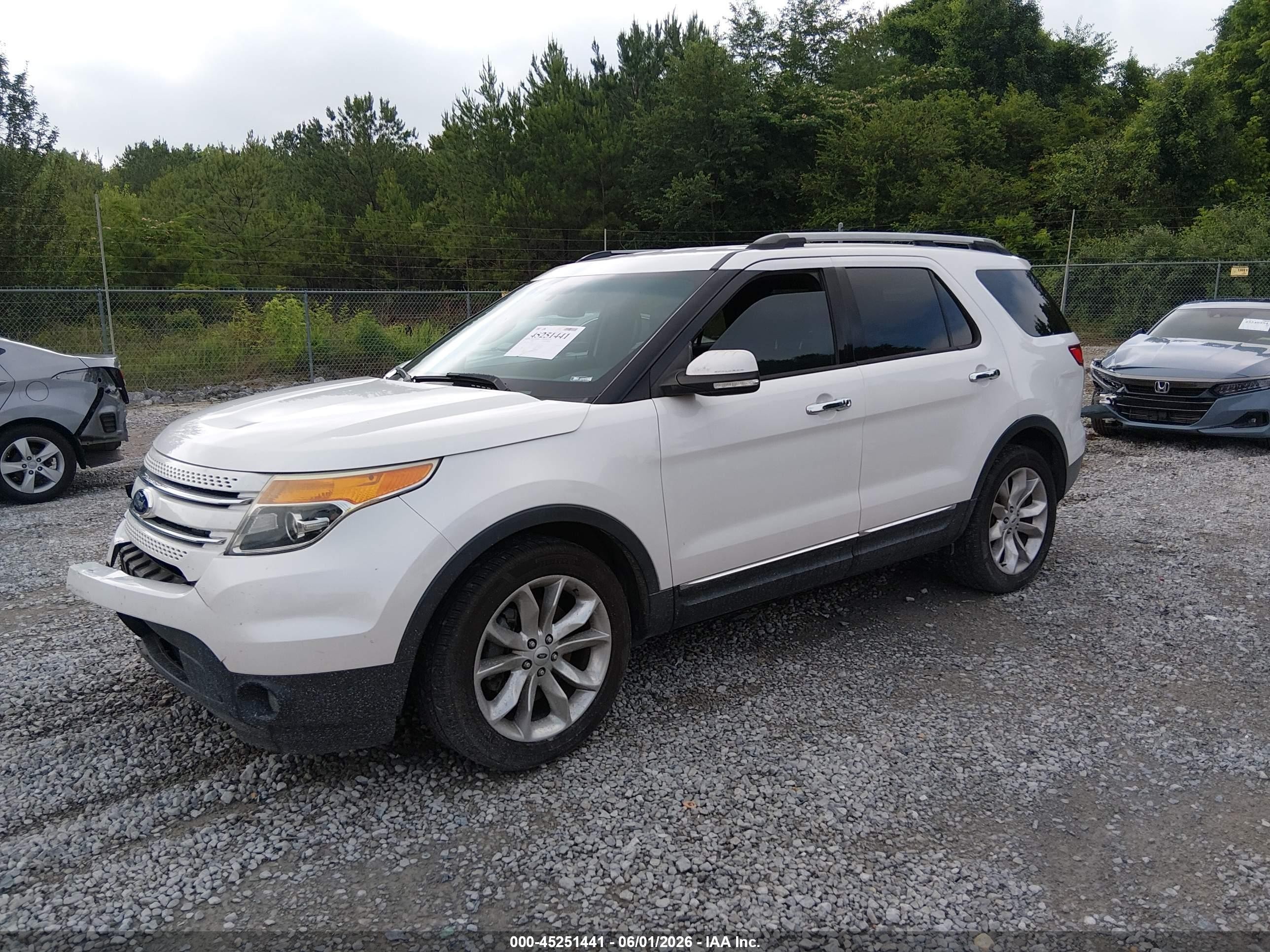 2015 Ford Explorer Limited Белый vin: 1FM5K7F81FGA10392