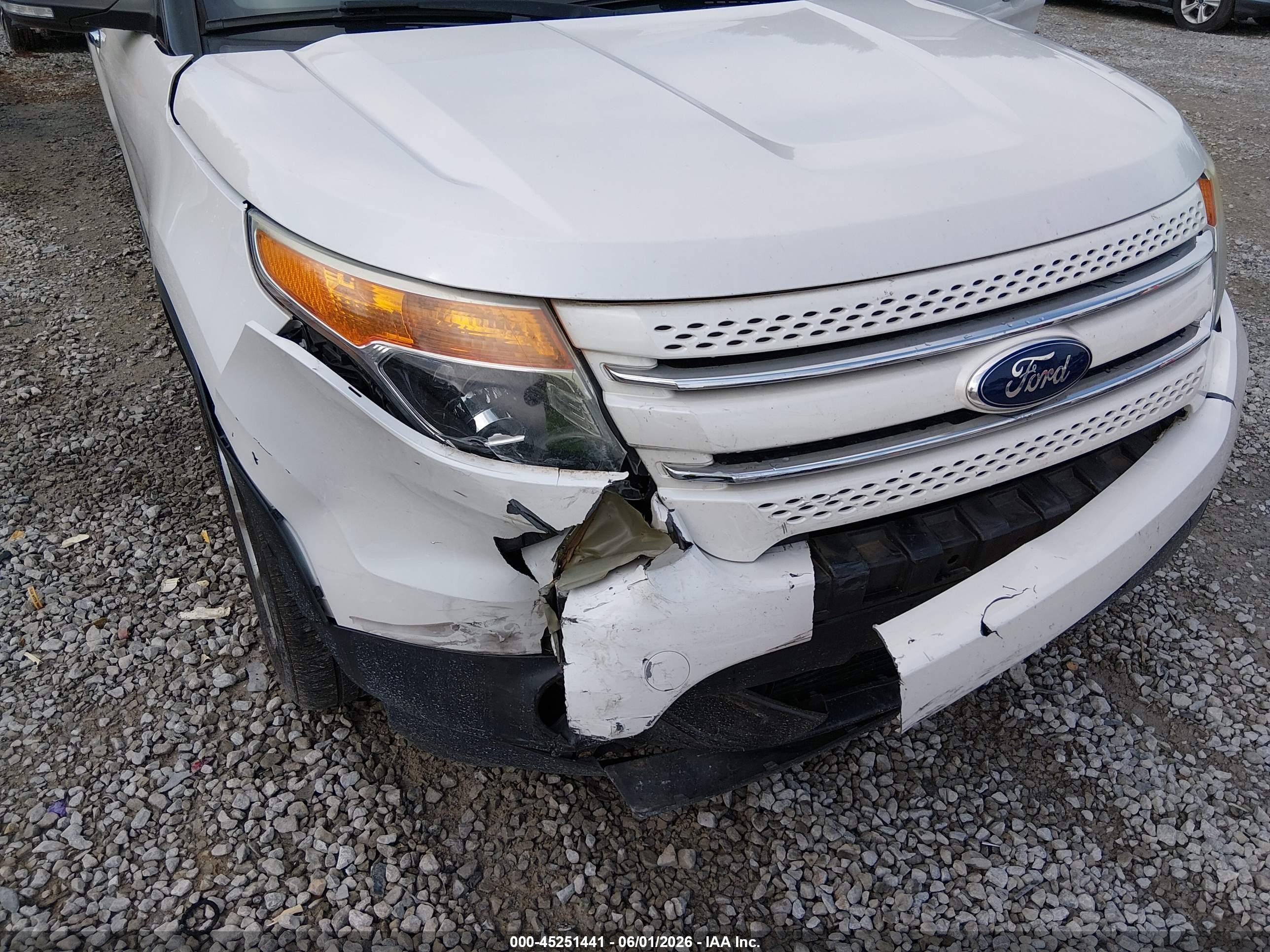 2015 Ford Explorer Limited Белый vin: 1FM5K7F81FGA10392