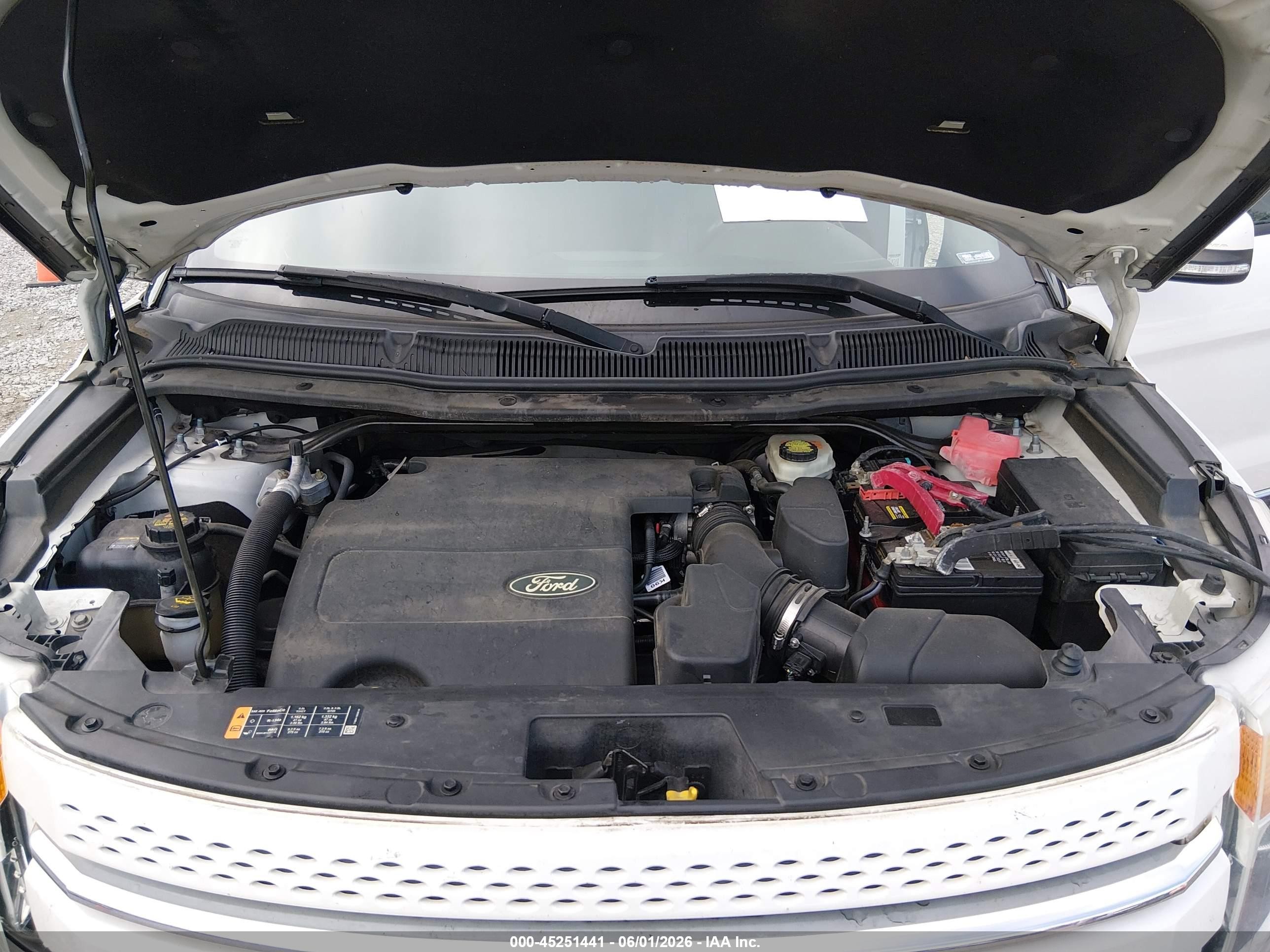 2015 Ford Explorer Limited Белый vin: 1FM5K7F81FGA10392