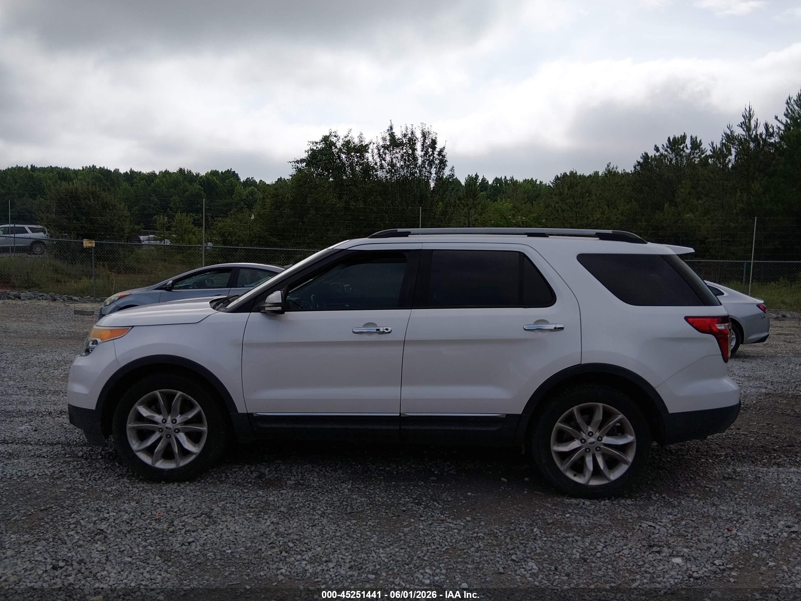 2015 Ford Explorer Limited Белый vin: 1FM5K7F81FGA10392