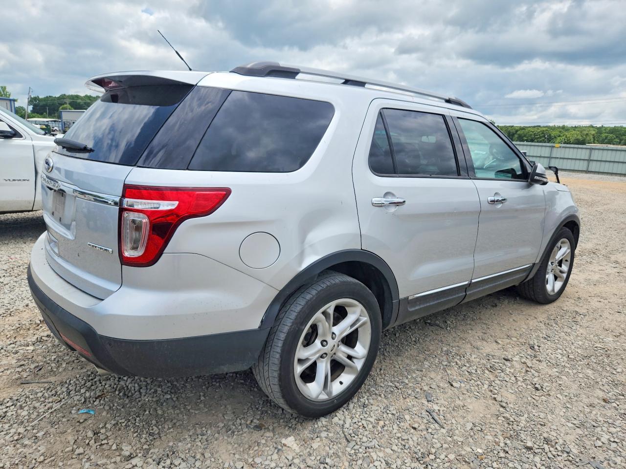 2015 Ford Explorer Limited Silver vin: 1FM5K7F81FGA89742