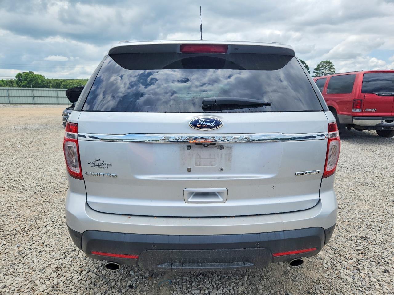 2015 Ford Explorer Limited Silver vin: 1FM5K7F81FGA89742