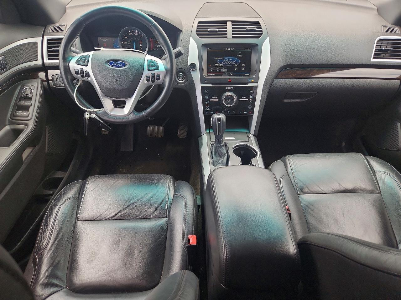 2015 Ford Explorer Limited Silver vin: 1FM5K7F81FGA89742