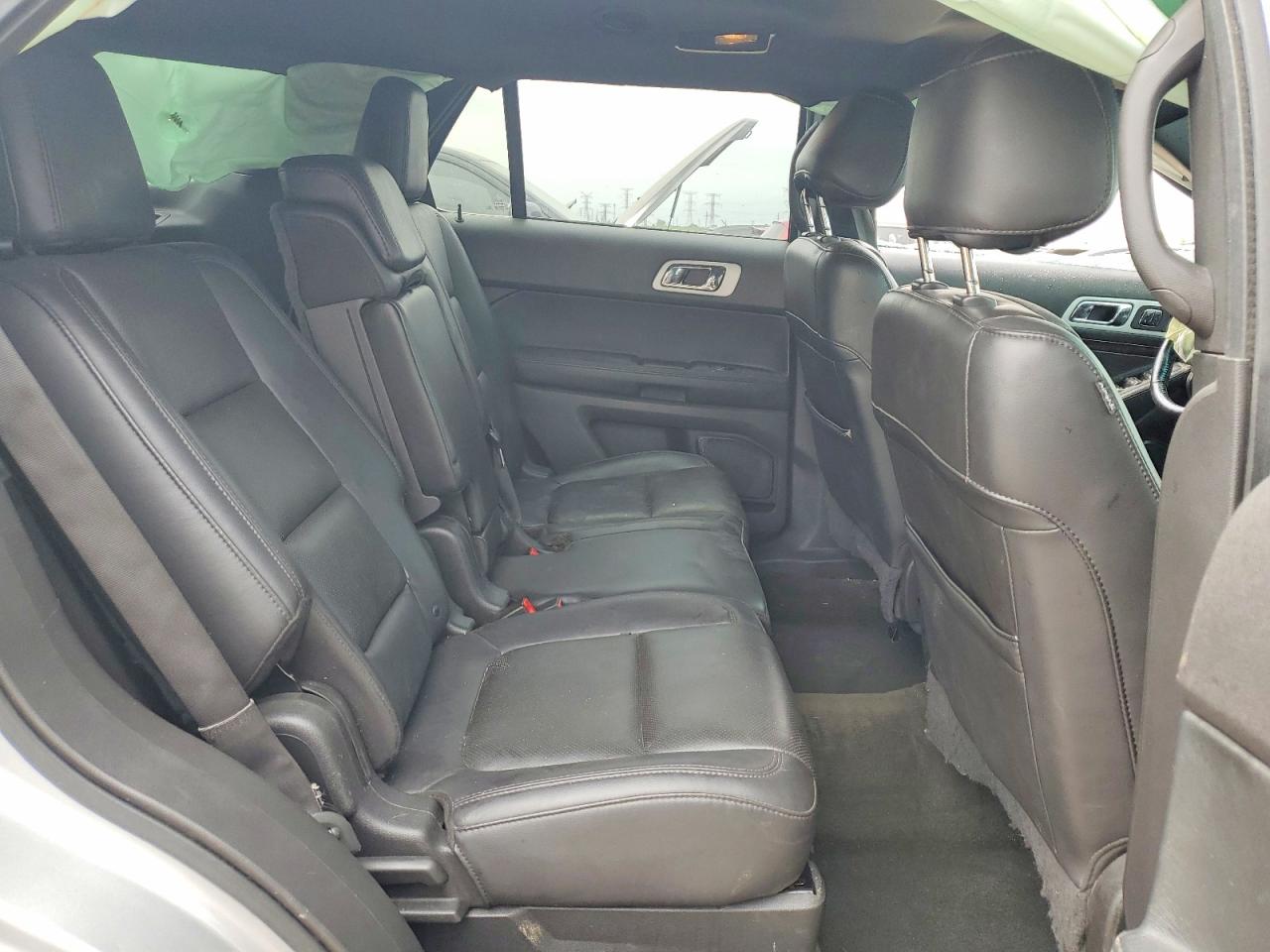 2015 Ford Explorer Limited Silver vin: 1FM5K7F81FGC38425