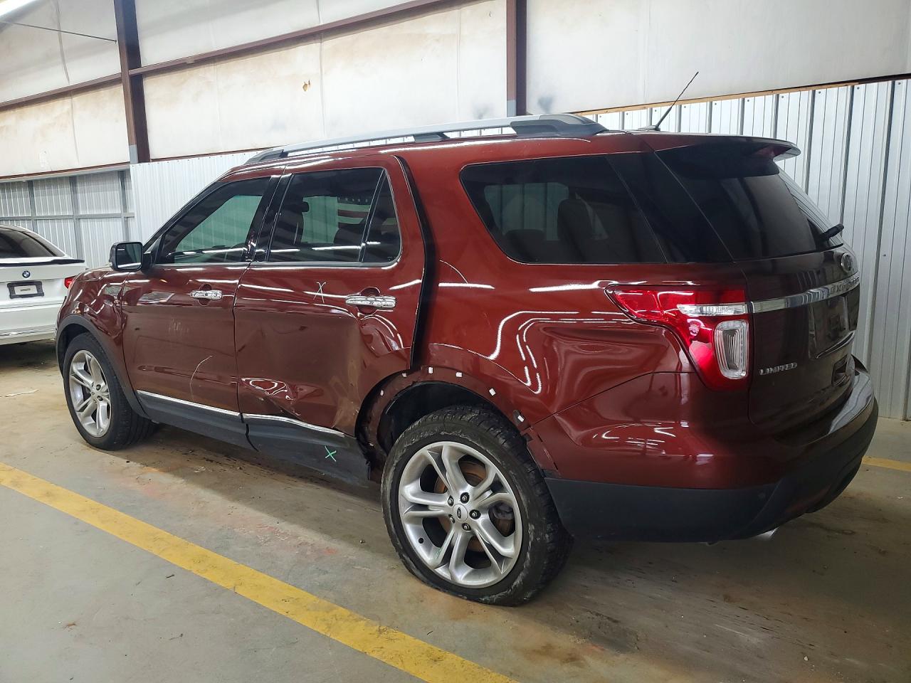 2015 Ford Explorer Limited Brown vin: 1FM5K7F81FGC57394