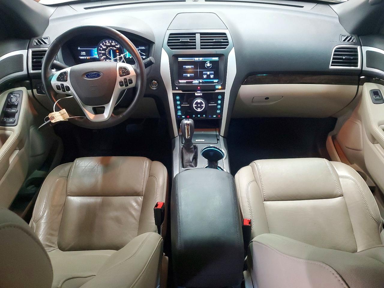 2015 Ford Explorer Limited Brown vin: 1FM5K7F81FGC57394
