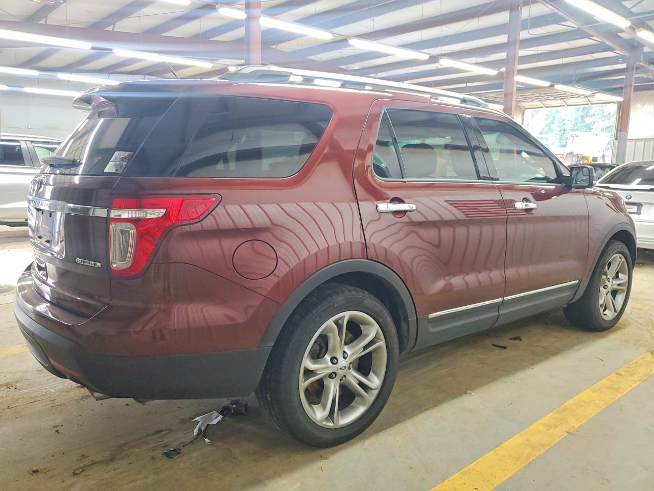 2015 Ford Explorer Limited Brown vin: 1FM5K7F81FGC57394