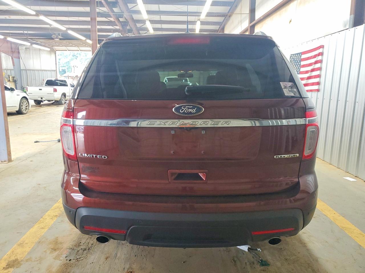 2015 Ford Explorer Limited Brown vin: 1FM5K7F81FGC57394
