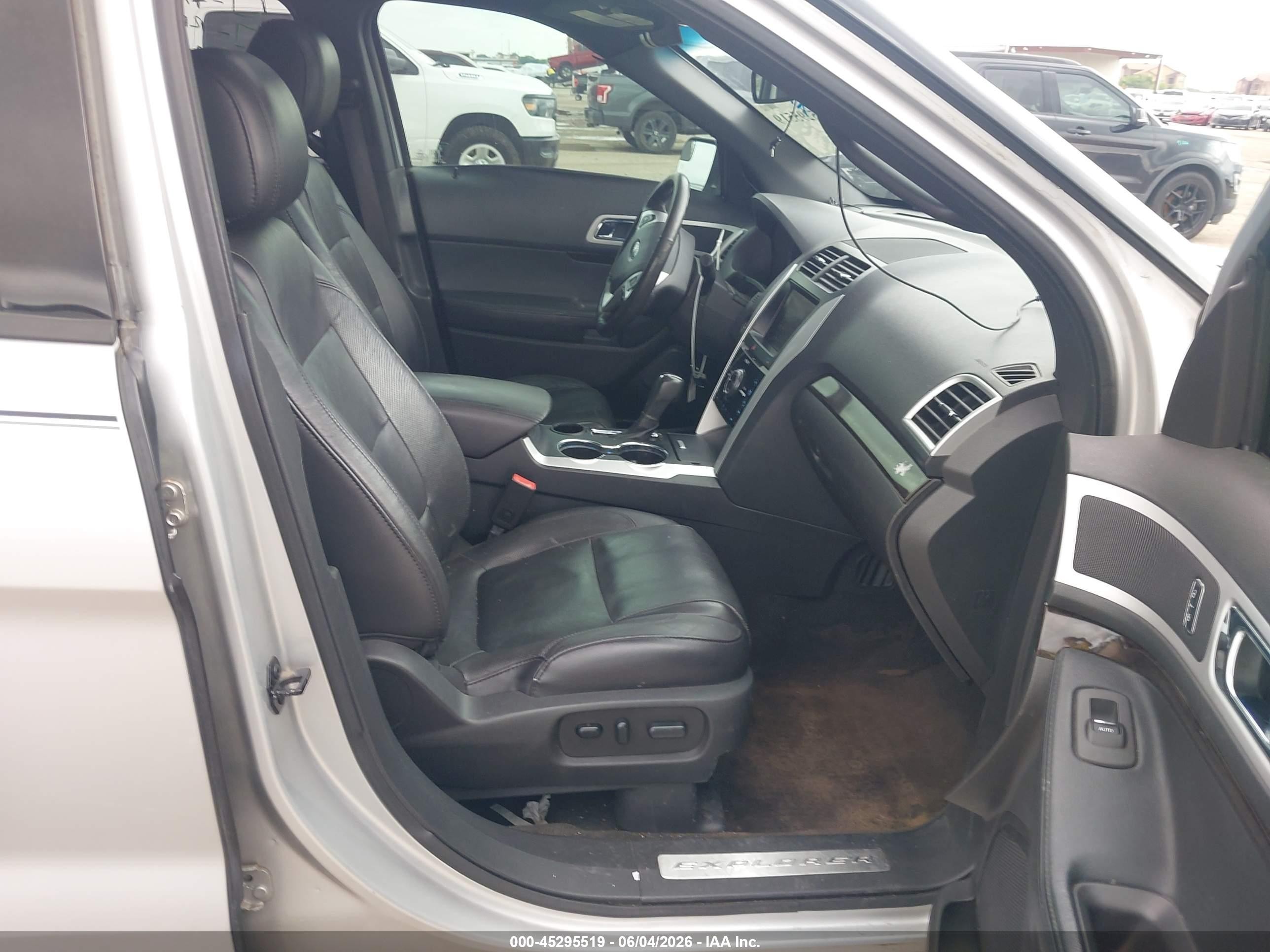 2015 Ford Explorer Limited Silver vin: 1FM5K7F81FGC63289