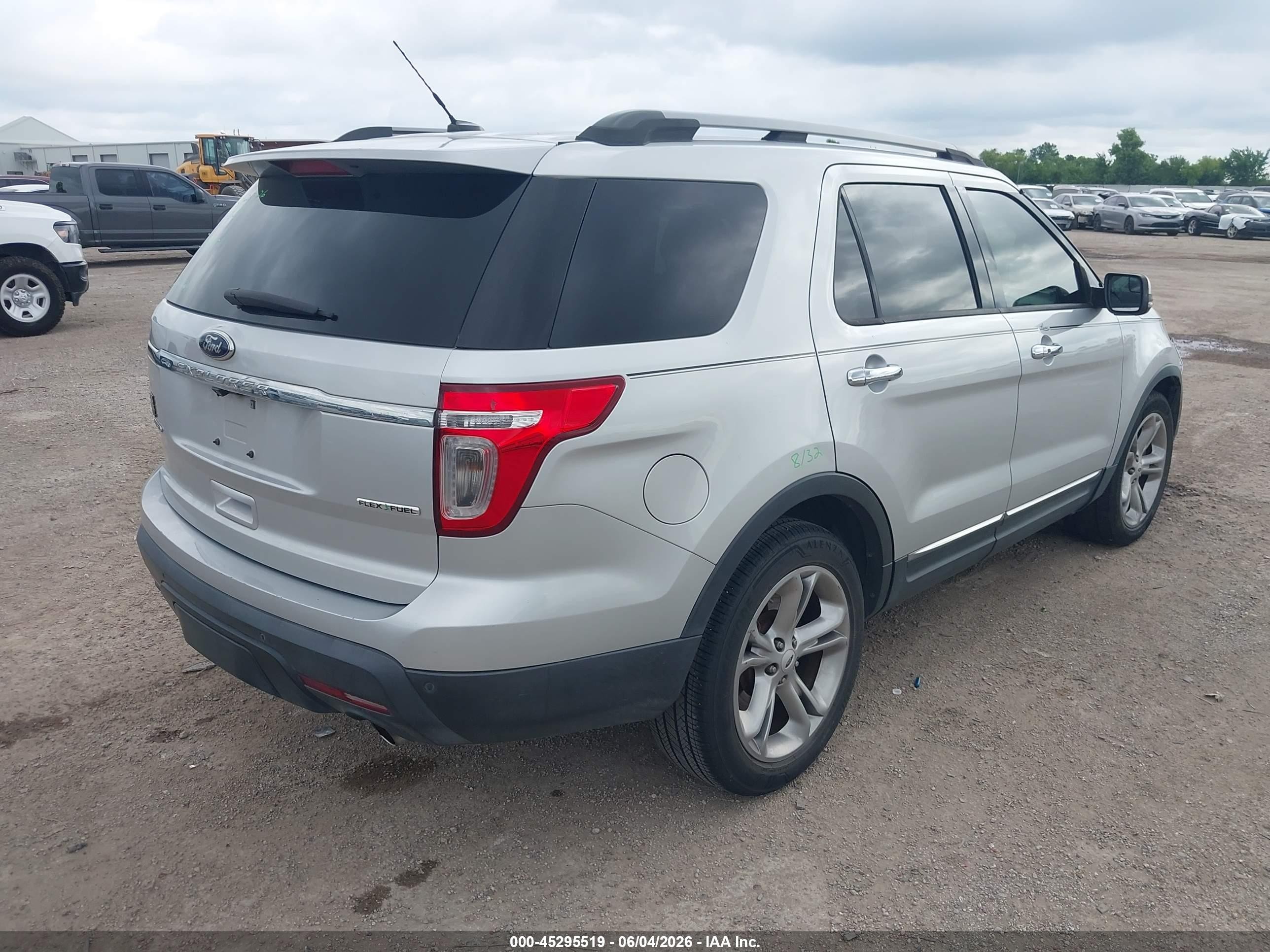 2015 Ford Explorer Limited Silver vin: 1FM5K7F81FGC63289