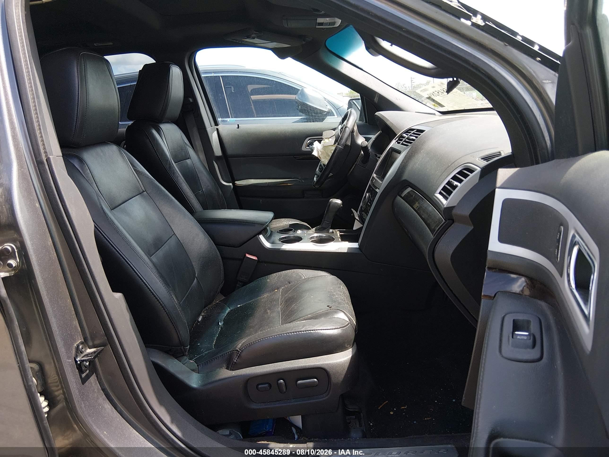 2013 Ford Explorer Limited Gray vin: 1FM5K7F82DGA04114