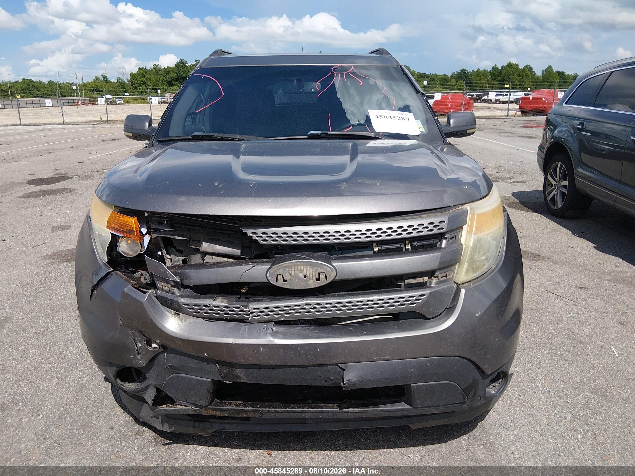 2013 Ford Explorer Limited Gray vin: 1FM5K7F82DGA04114