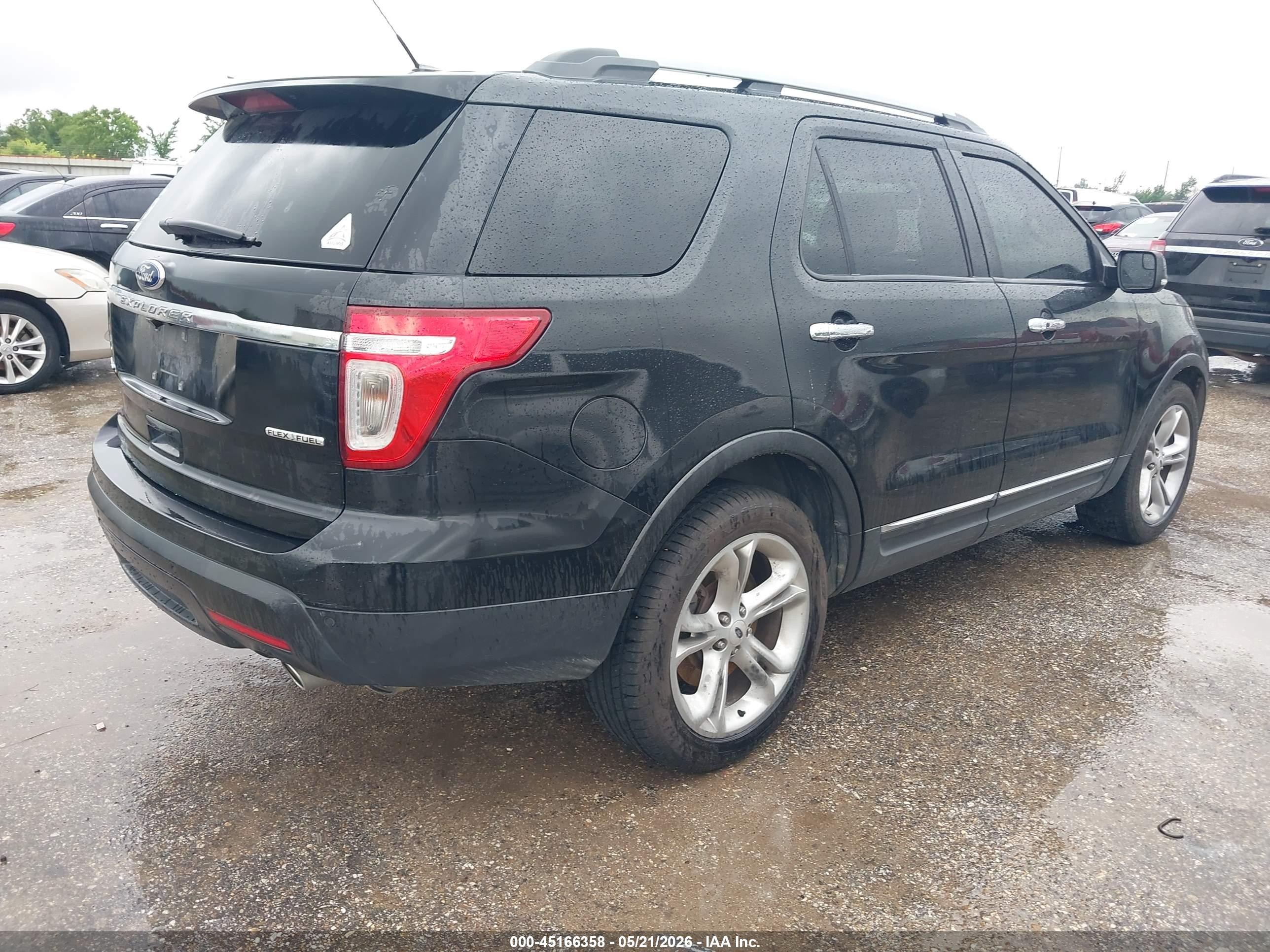 2013 Ford Explorer Limited Black vin: 1FM5K7F82DGC07777