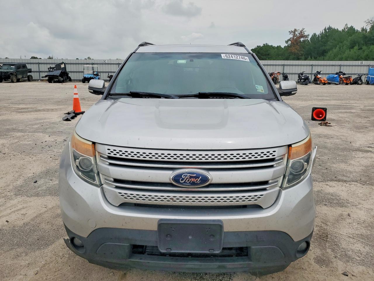 2013 Ford Explorer Limited Silver vin: 1FM5K7F82DGC25342