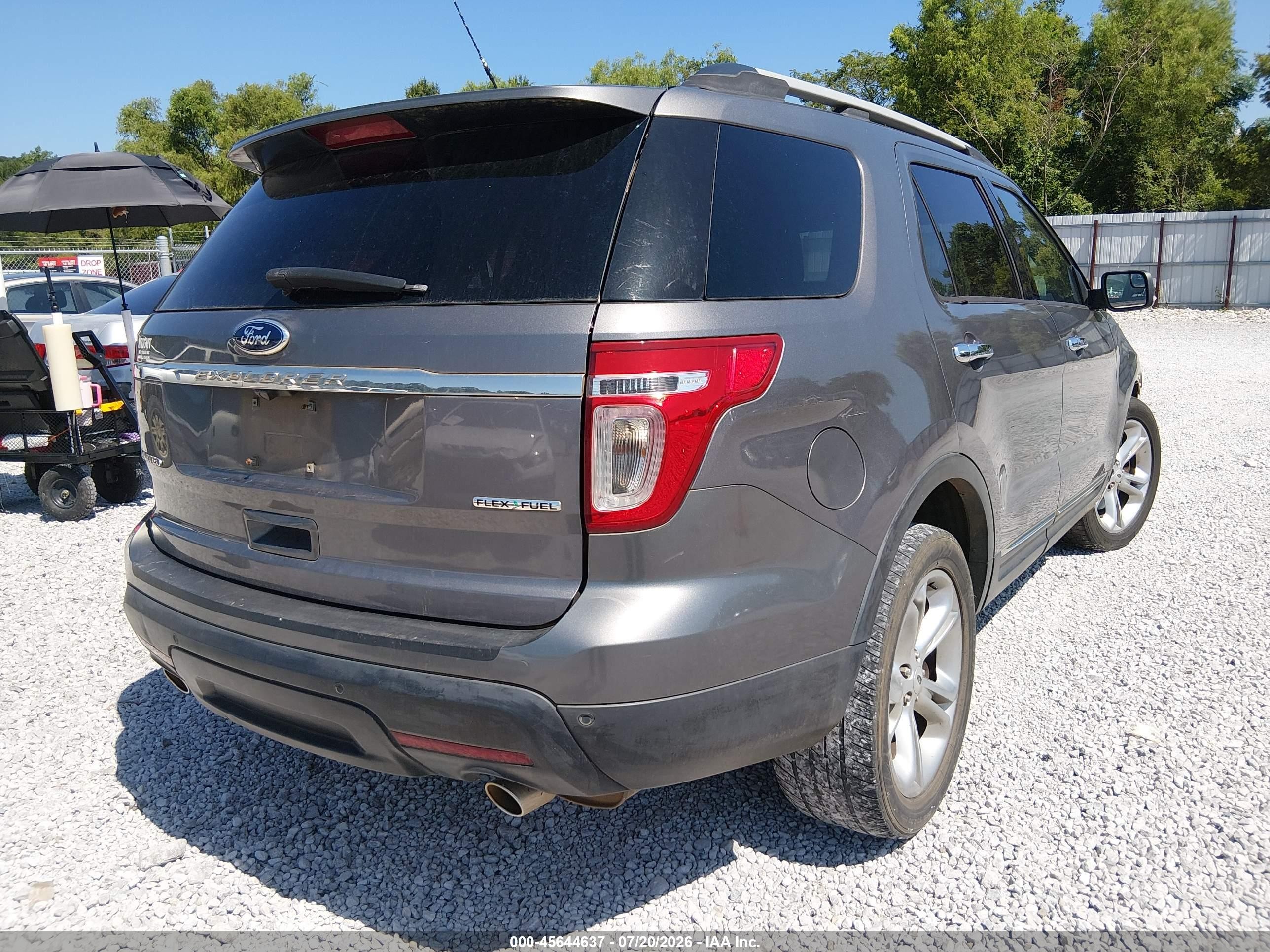 2014 Ford Explorer Limited Beige vin: 1FM5K7F82EGA91580