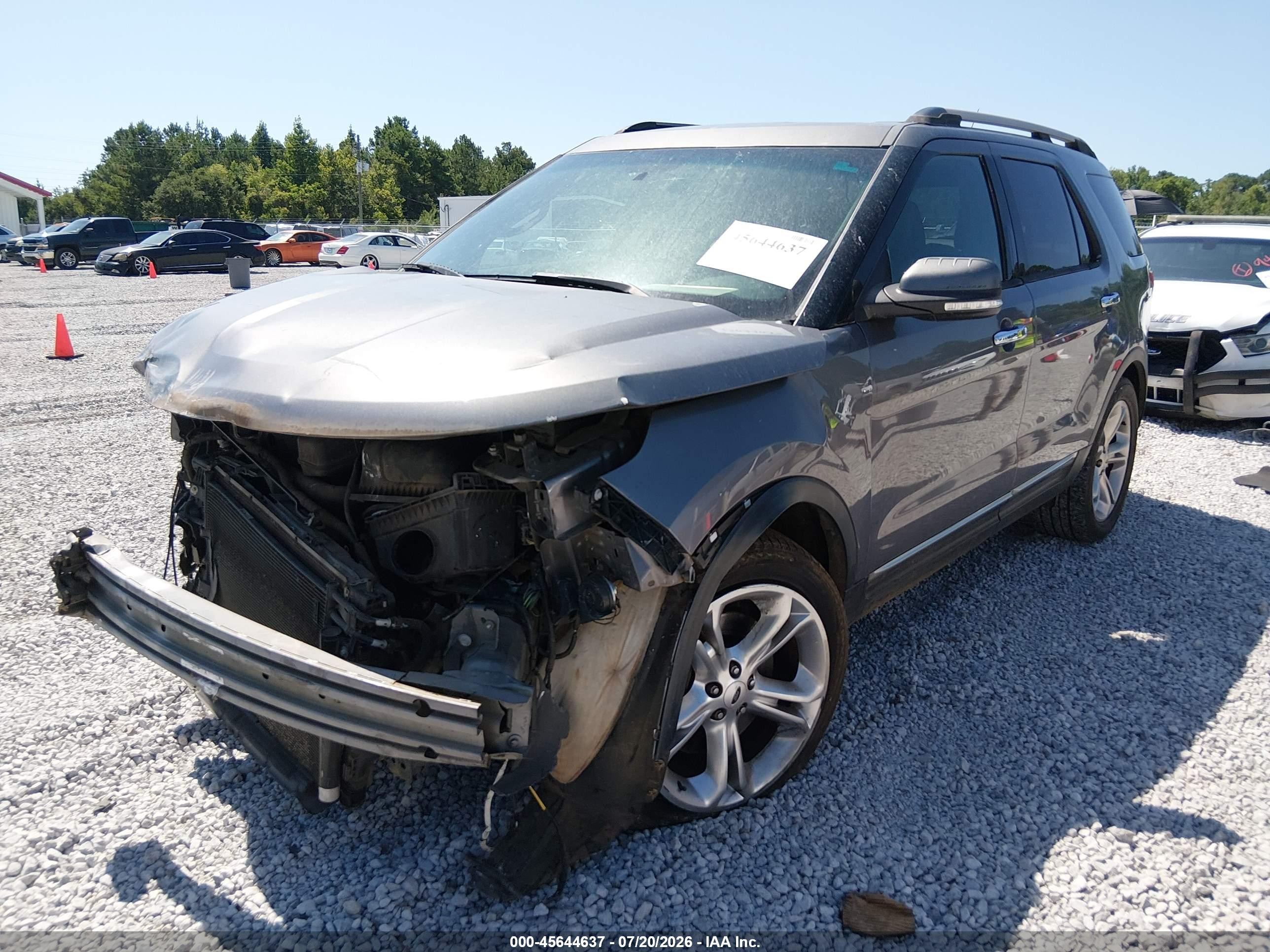 2014 Ford Explorer Limited Beige vin: 1FM5K7F82EGA91580