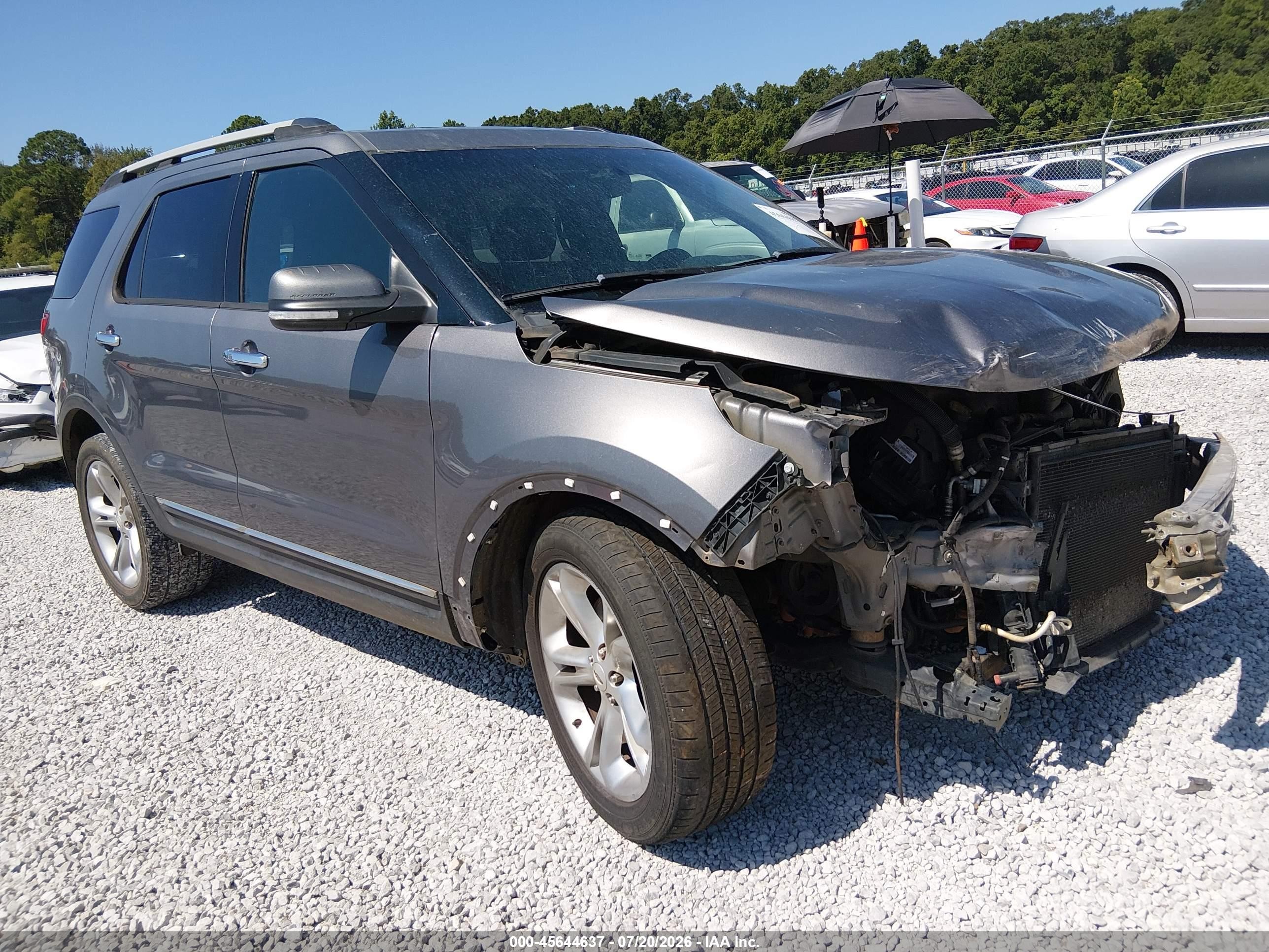 2014 Ford Explorer Limited Beige vin: 1FM5K7F82EGA91580